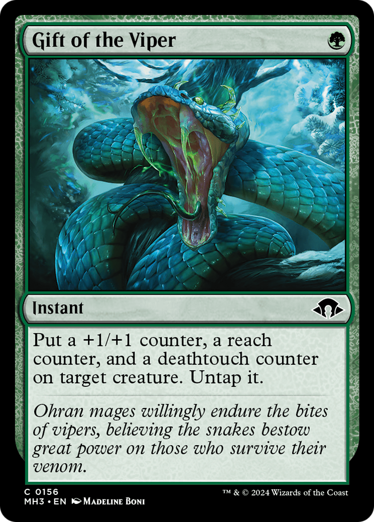 Gift of the Viper [Modern Horizons 3] | Deep Dive Games St. Marys