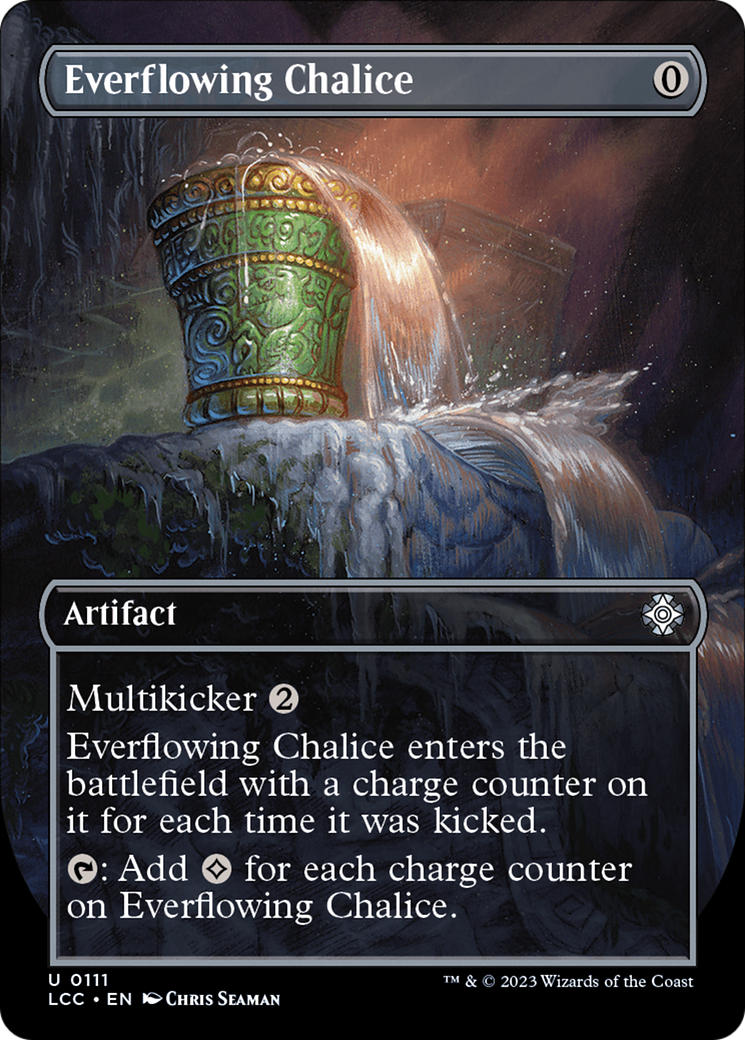 Everflowing Chalice (Borderless) [The Lost Caverns of Ixalan Commander] | Deep Dive Games St. Marys