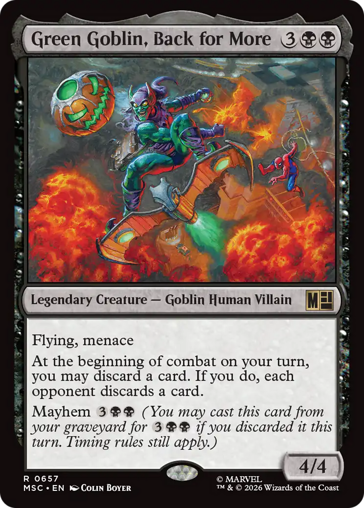 Green Goblin, Back for More [Marvel Super Heroes Commander] | Deep Dive Games St. Marys
