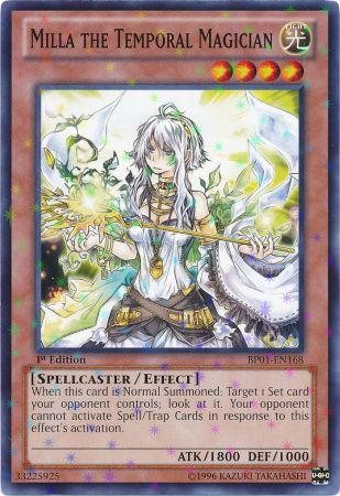 Milla the Temporal Magician [BP01-EN168] Starfoil Rare | Deep Dive Games St. Marys