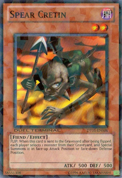 Spear Cretin [DT05-EN006] Common | Deep Dive Games St. Marys