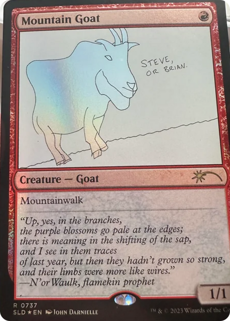 Mountain Goat [Secret Lair Drop Series] | Deep Dive Games St. Marys