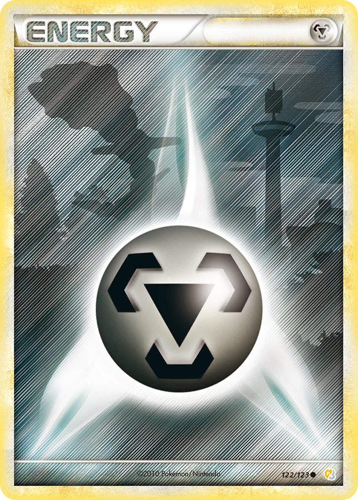 Metal Energy (122/123) [HeartGold & SoulSilver: Base Set] | Deep Dive Games St. Marys