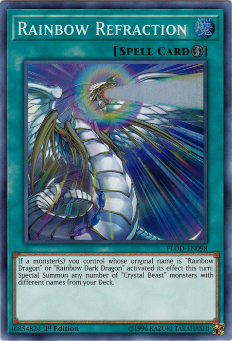 Rainbow Refraction [FLOD-EN098] Super Rare | Deep Dive Games St. Marys
