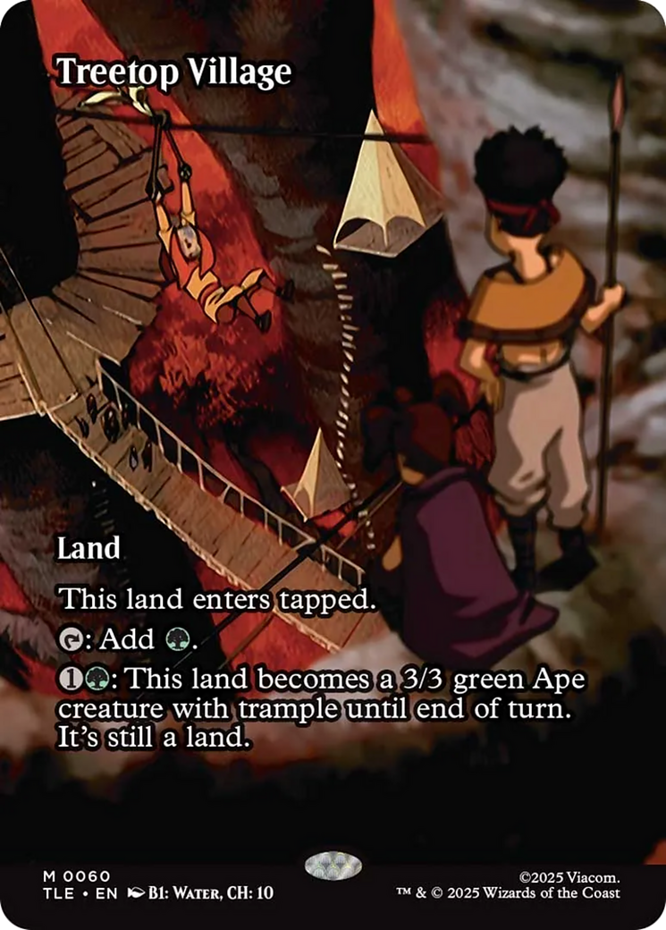 Treetop Village (Borderless) [Avatar: The Last Airbender: Eternal-Legal] | Deep Dive Games St. Marys