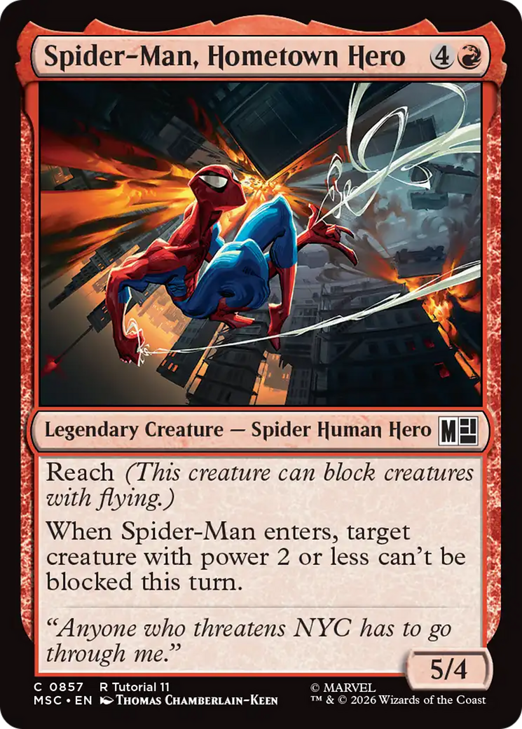 Spider-Man, Hometown Hero (0857) [Marvel Super Heroes Commander] | Deep Dive Games St. Marys