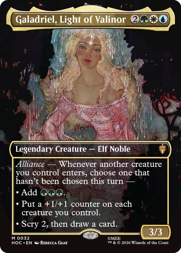 Galadriel, Light of Valinor (Borderless) [The Hobbit: Eternal-Legal] | Deep Dive Games St. Marys