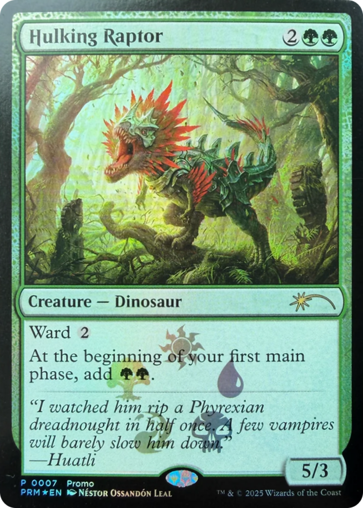 Hulking Raptor [Media Promos] | Deep Dive Games St. Marys
