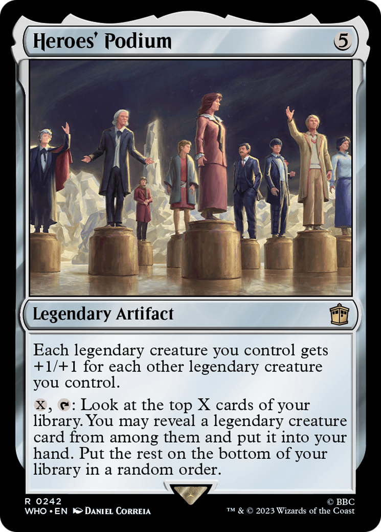 Heroes' Podium [Doctor Who] | Deep Dive Games St. Marys