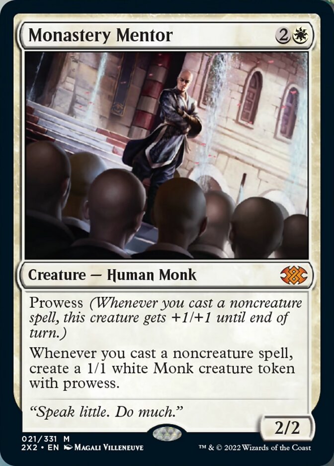 Monastery Mentor [Double Masters 2022] | Deep Dive Games St. Marys