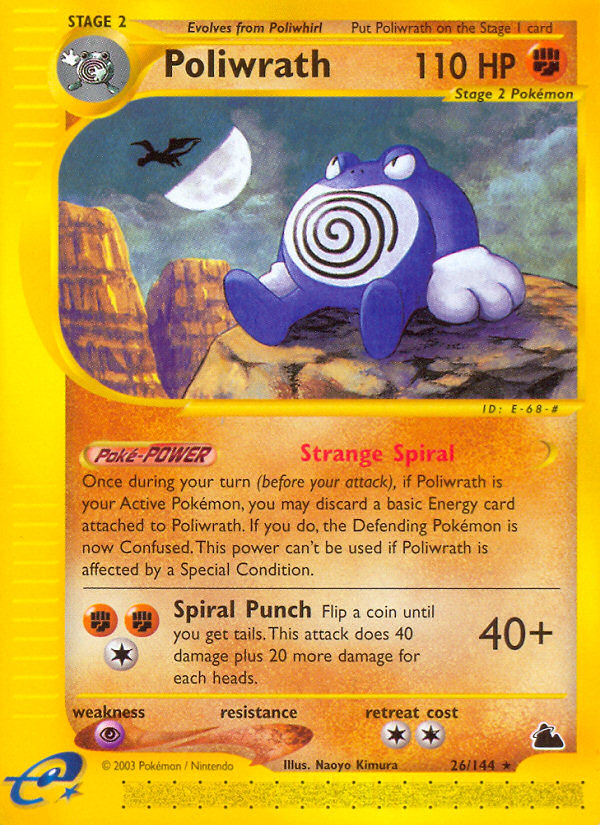 Poliwrath (26/144) [Skyridge] | Deep Dive Games St. Marys