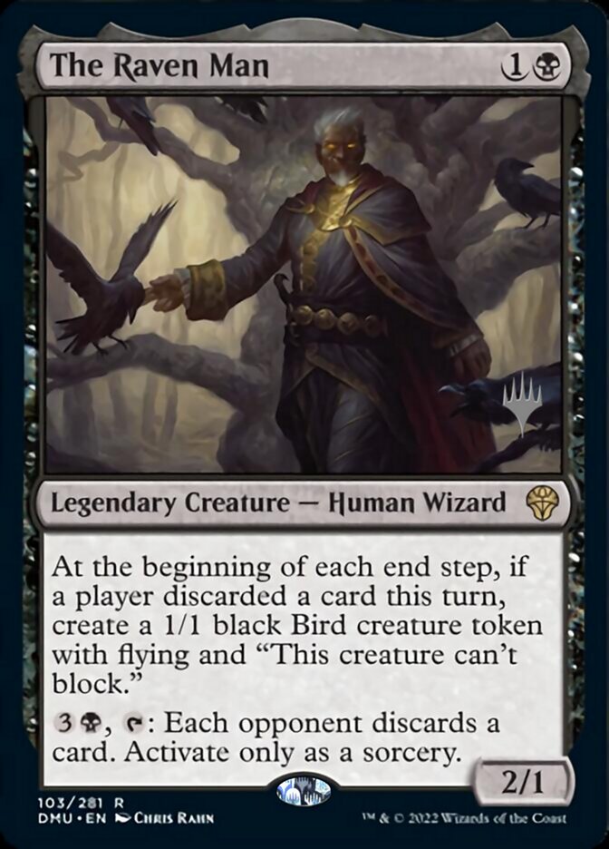 The Raven Man (Promo Pack) [Dominaria United Promos] | Deep Dive Games St. Marys