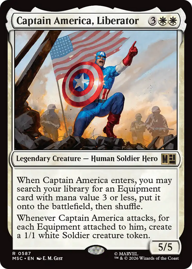 Captain America, Liberator [Marvel Super Heroes Commander] | Deep Dive Games St. Marys