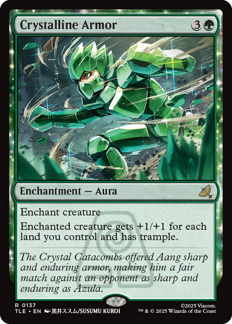 Crystalline Armor [Avatar: The Last Airbender: Eternal-Legal] | Deep Dive Games St. Marys