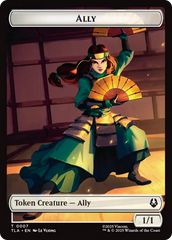 Food (0020) // Ally (0007) Double-Sided Token [Avatar: The Last Airbender Tokens] | Deep Dive Games St. Marys