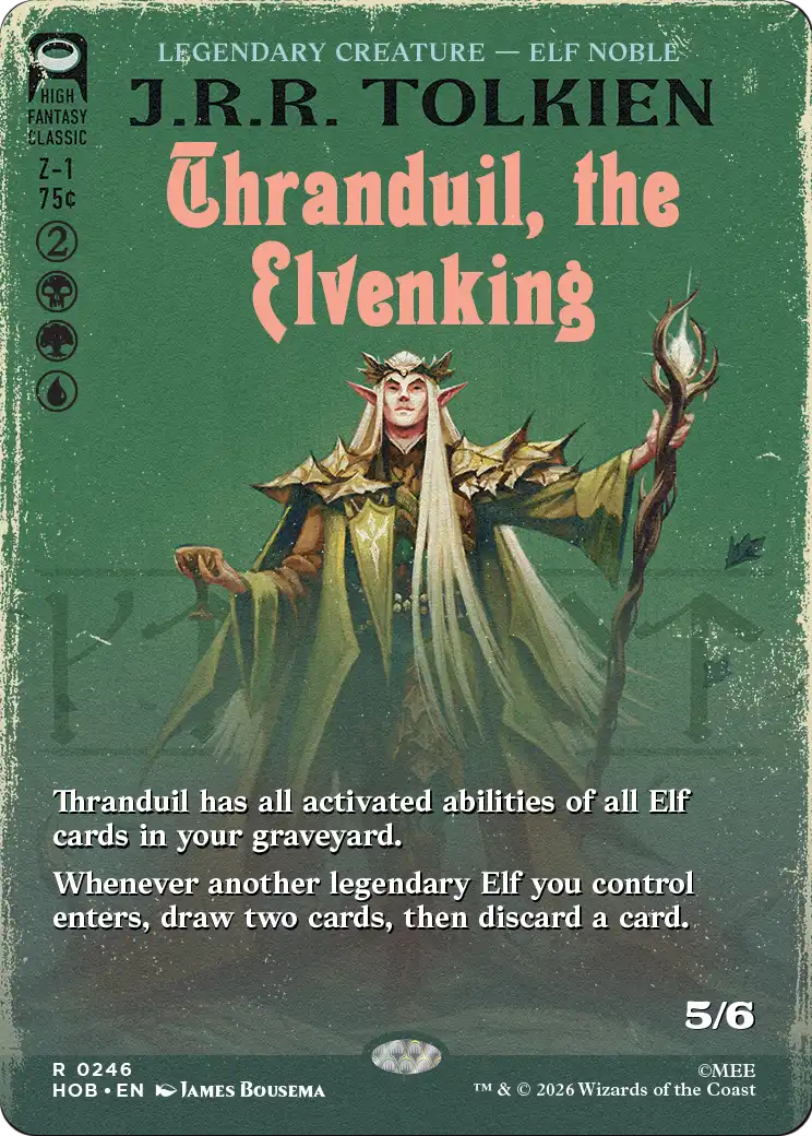 Thranduil, the Elvenking (Borderless) [The Hobbit] | Deep Dive Games St. Marys