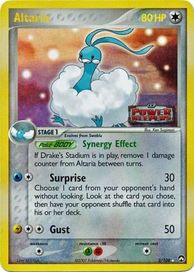 Altaria (2/108) (Stamped) [EX: Power Keepers] | Deep Dive Games St. Marys