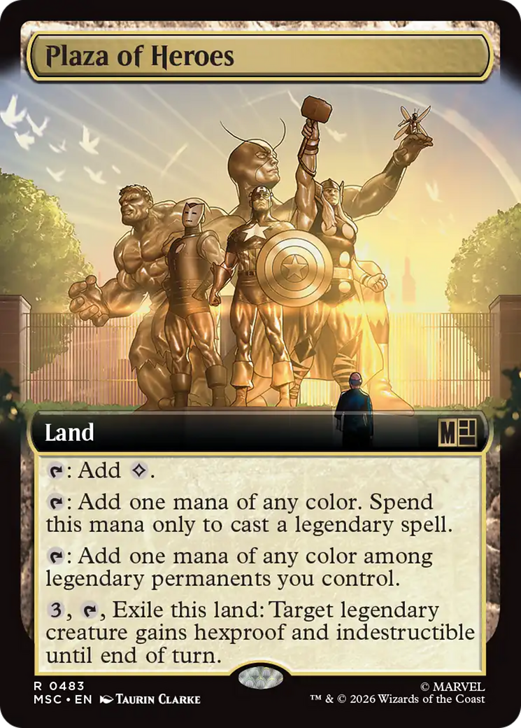 Plaza of Heroes (Extended Art) [Marvel Super Heroes Commander] | Deep Dive Games St. Marys