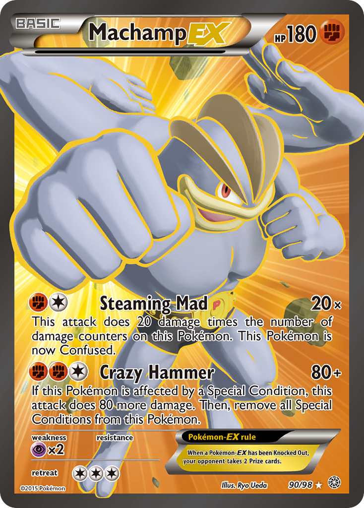 Machamp EX (90/98) [XY: Ancient Origins] | Deep Dive Games St. Marys