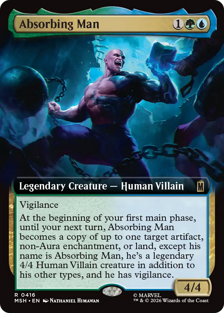Absorbing Man (Extended Art) [Marvel Super Heroes] | Deep Dive Games St. Marys