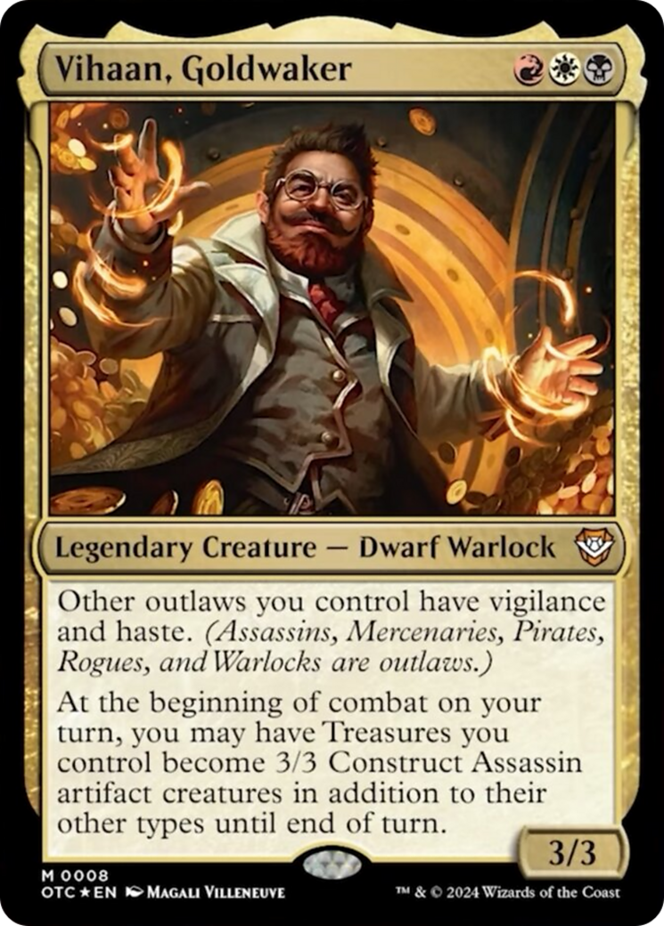 Vihaan, Goldwaker [Outlaws of Thunder Junction Commander] | Deep Dive Games St. Marys