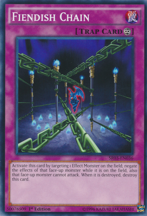 Fiendish Chain [SR03-EN036] Common | Deep Dive Games St. Marys
