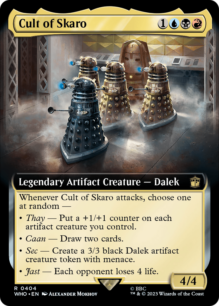 Cult of Skaro (Extended Art) [Doctor Who] | Deep Dive Games St. Marys