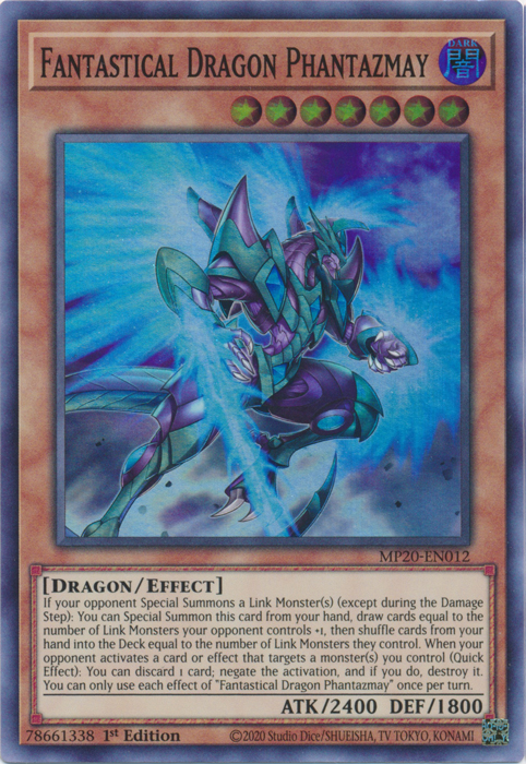 Fantastical Dragon Phantazmay [MP20-EN012] Super Rare | Deep Dive Games St. Marys