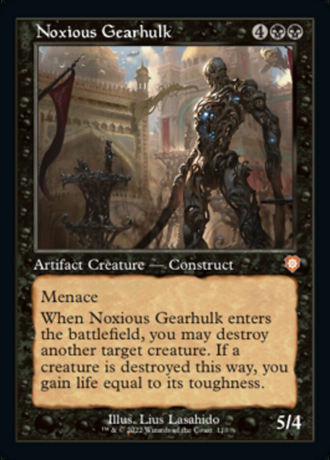 Noxious Gearhulk (Retro) [The Brothers' War Commander] | Deep Dive Games St. Marys