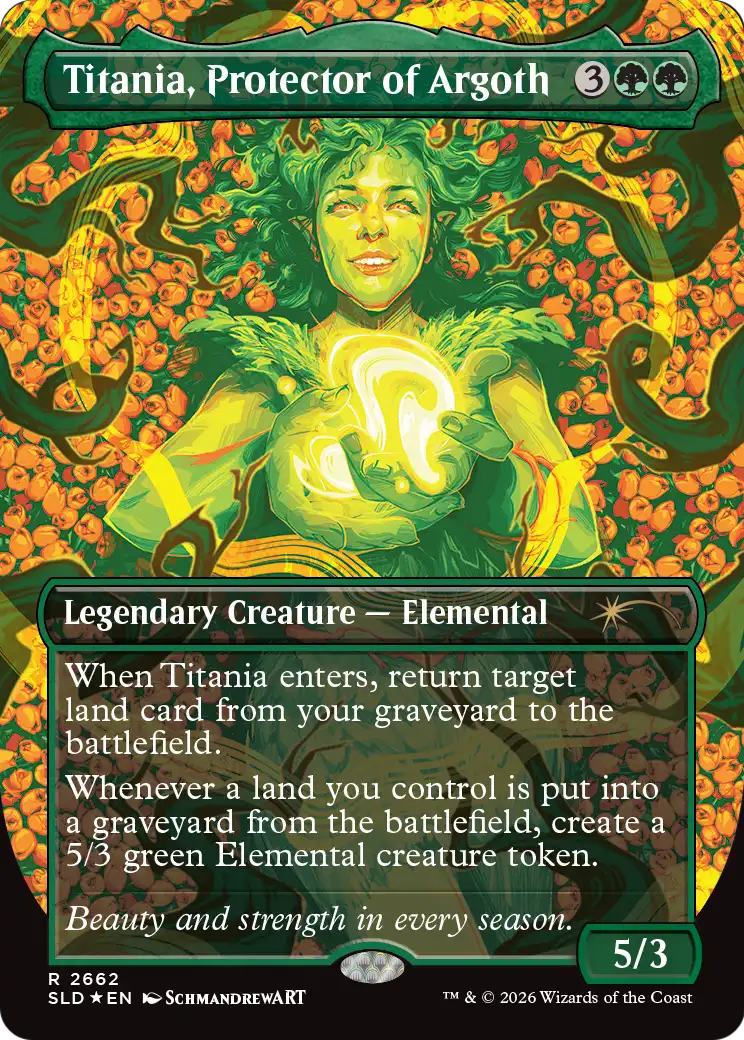 Titania, Protector of Argoth [Secret Lair Drop Series] | Deep Dive Games St. Marys
