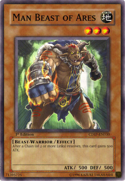 Man Beast of Ares [CDIP-EN030] Common | Deep Dive Games St. Marys