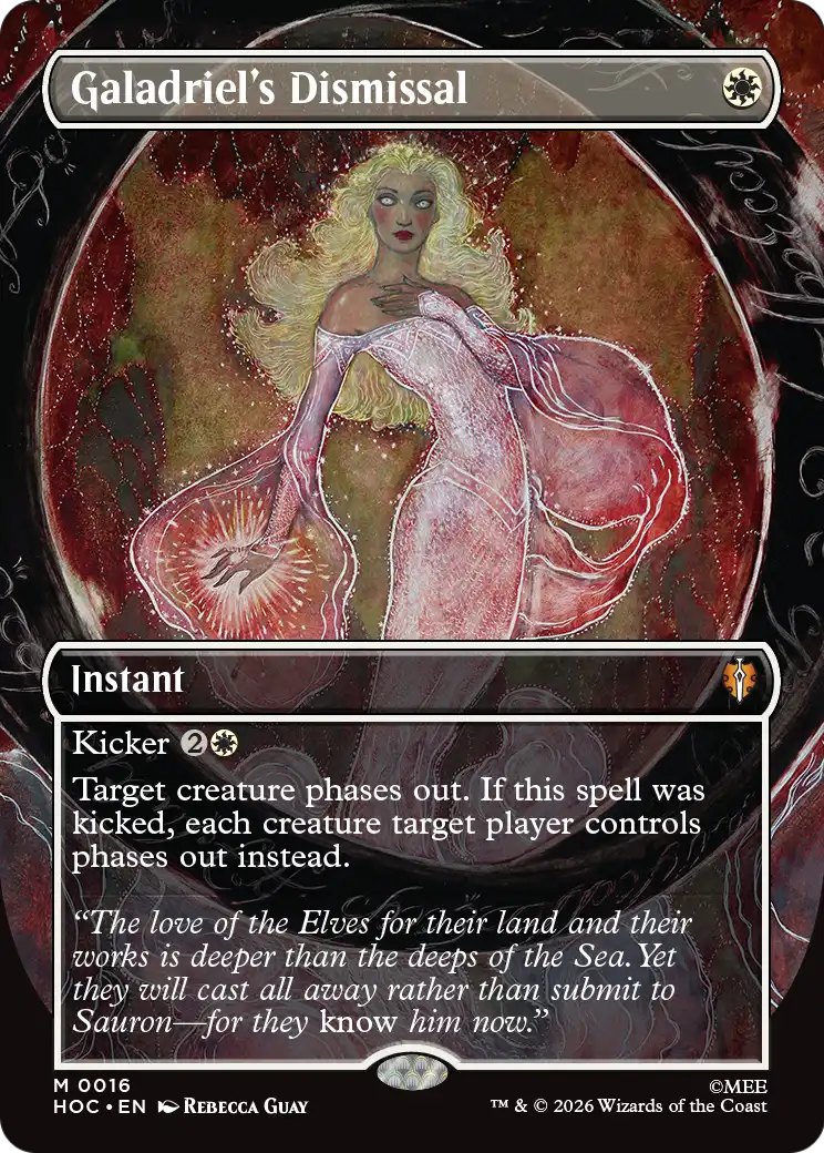 Galadriel's Dismissal (Borderless) [The Hobbit: Eternal-Legal] | Deep Dive Games St. Marys