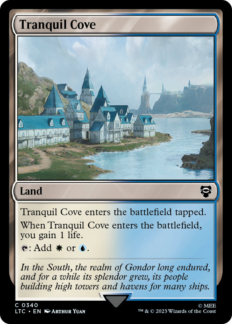 Tranquil Cove [The Lord of the Rings: Tales of Middle-Earth Commander] | Deep Dive Games St. Marys