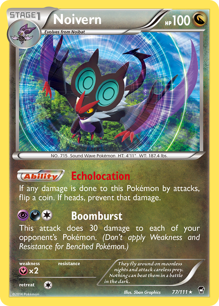Noivern (77/111) [XY: Furious Fists] | Deep Dive Games St. Marys