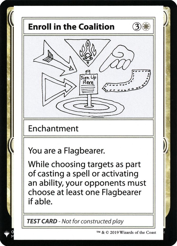 Enroll in the Coalition [Mystery Booster Playtest Cards] | Deep Dive Games St. Marys