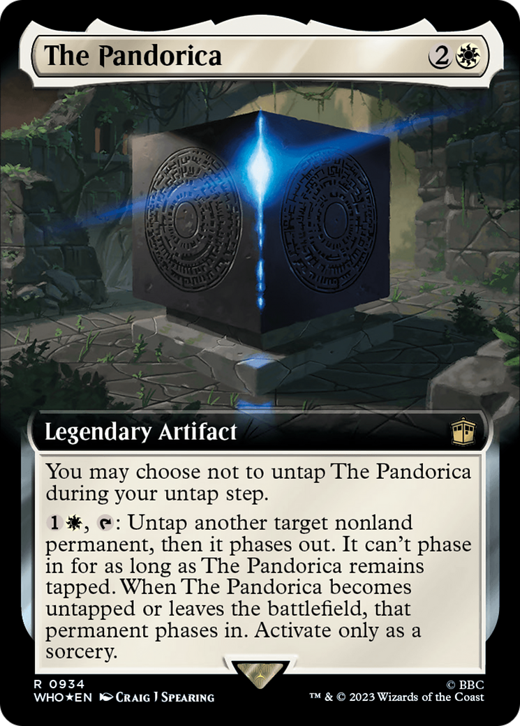 The Pandorica (Extended Art) (Surge Foil) [Doctor Who] | Deep Dive Games St. Marys