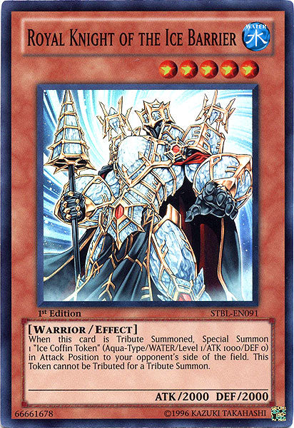 Royal Knight of the Ice Barrier [STBL-EN091] Super Rare | Deep Dive Games St. Marys