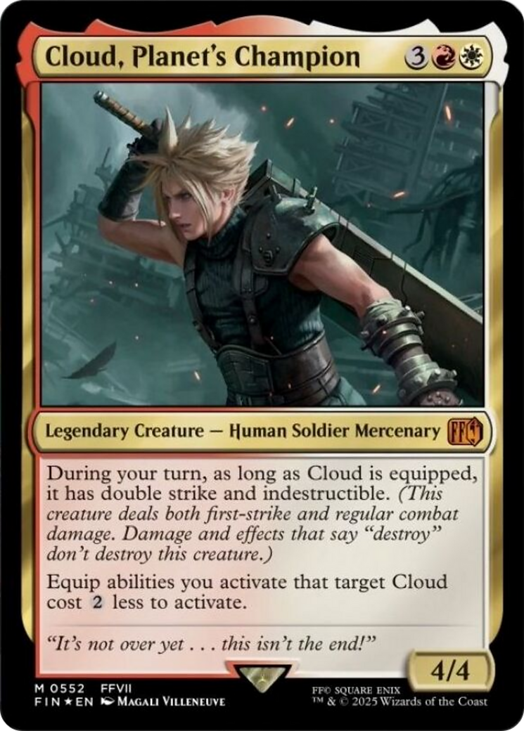 Cloud, Planet's Champion [FINAL FANTASY] | Deep Dive Games St. Marys