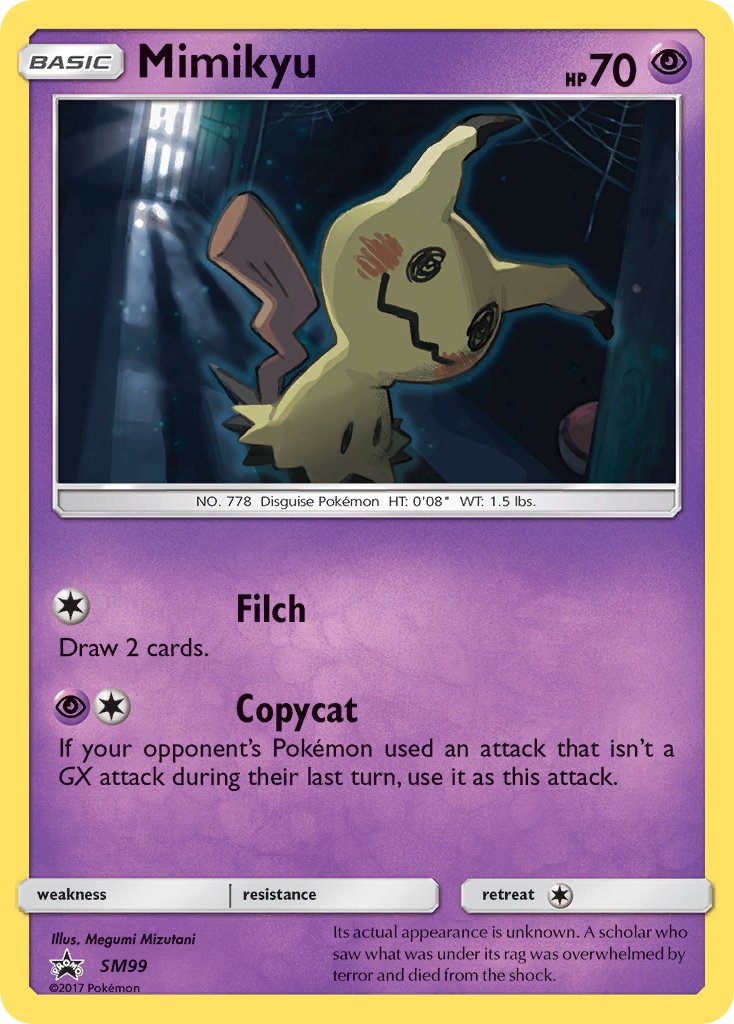 Mimikyu (SM99) [Sun & Moon: Black Star Promos] | Deep Dive Games St. Marys
