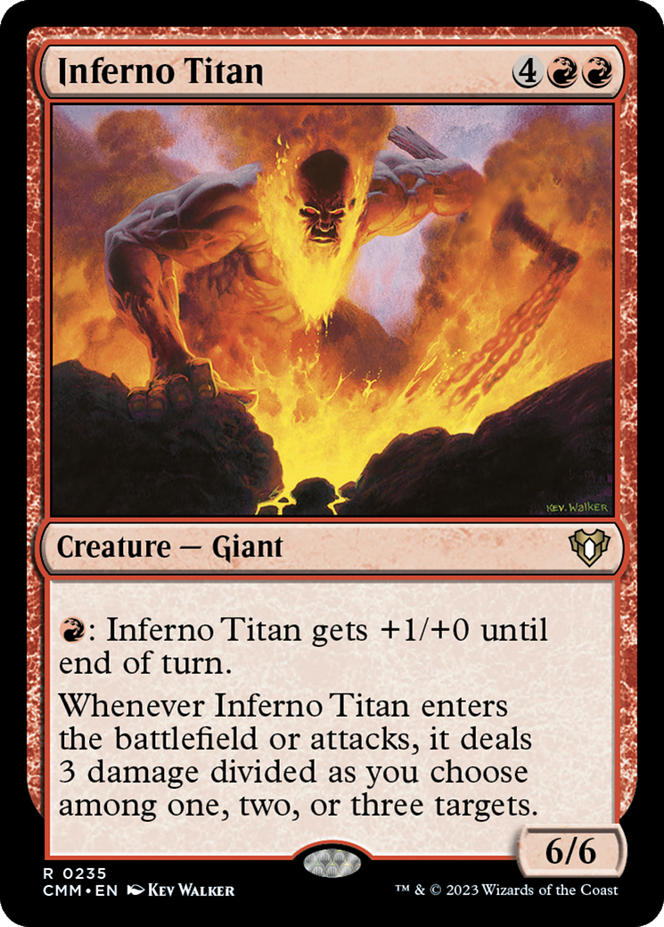Inferno Titan [Commander Masters] | Deep Dive Games St. Marys