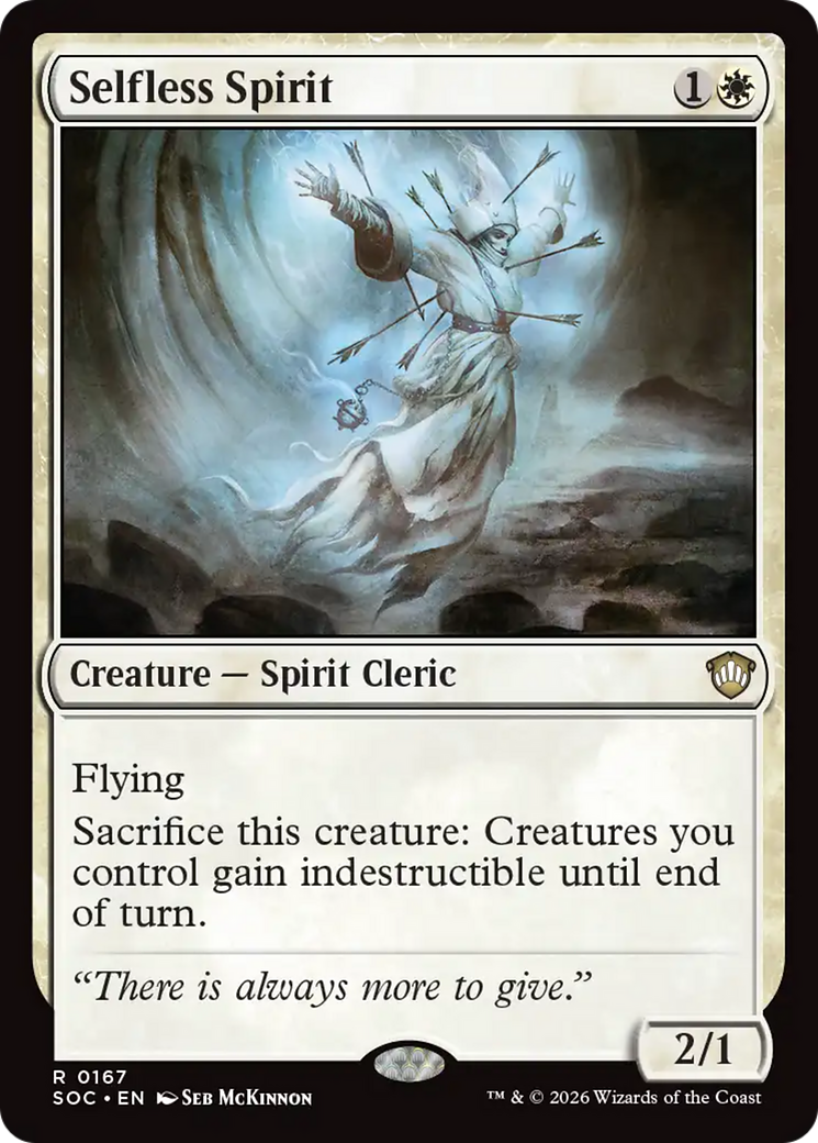 Selfless Spirit [Secrets of Strixhaven Commander] | Deep Dive Games St. Marys
