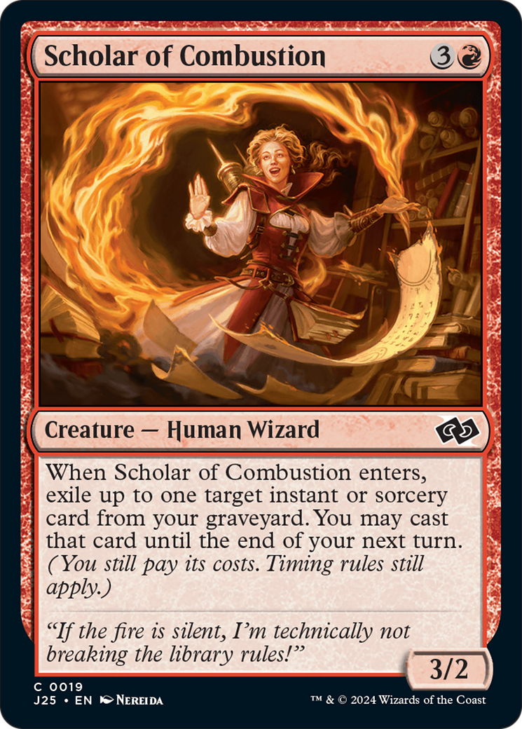 Scholar of Combustion [Foundations Jumpstart] | Deep Dive Games St. Marys