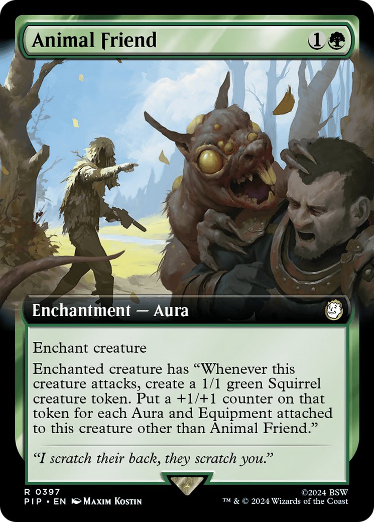 Animal Friend (Extended Art) [Fallout] | Deep Dive Games St. Marys