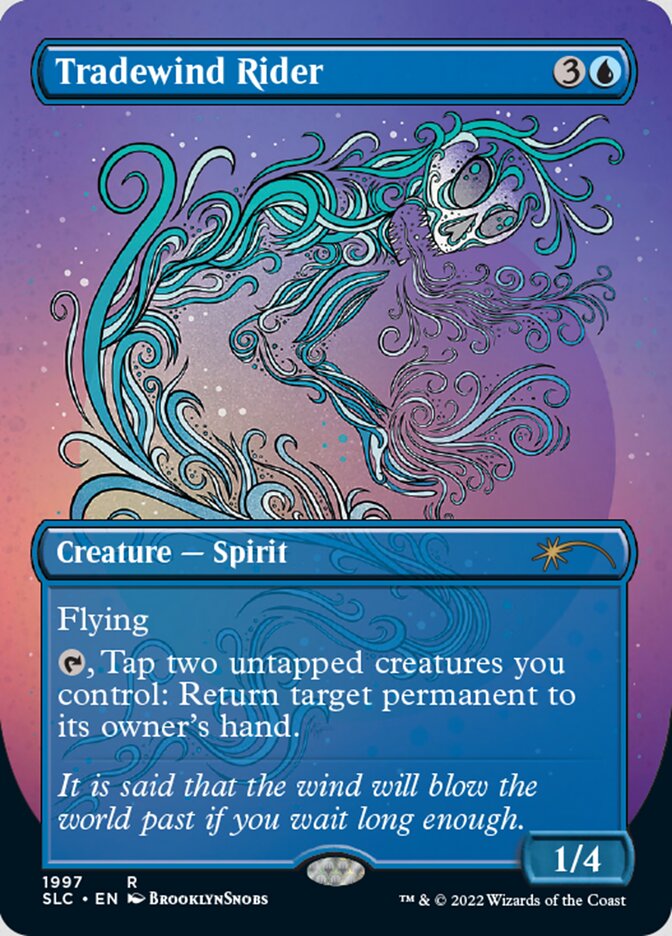 Tradewind Rider (Borderless) [Secret Lair Countdown Kit] | Deep Dive Games St. Marys