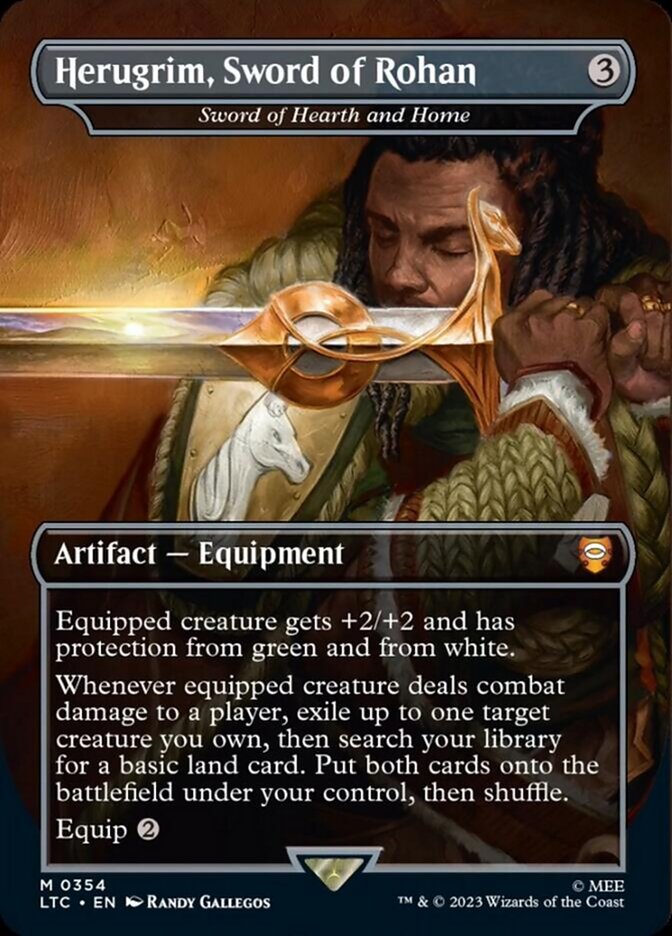 Herugrim, Sword of Rohan - Sword of Hearth and Home [The Lord of the Rings: Tales of Middle-Earth Commander] | Deep Dive Games St. Marys