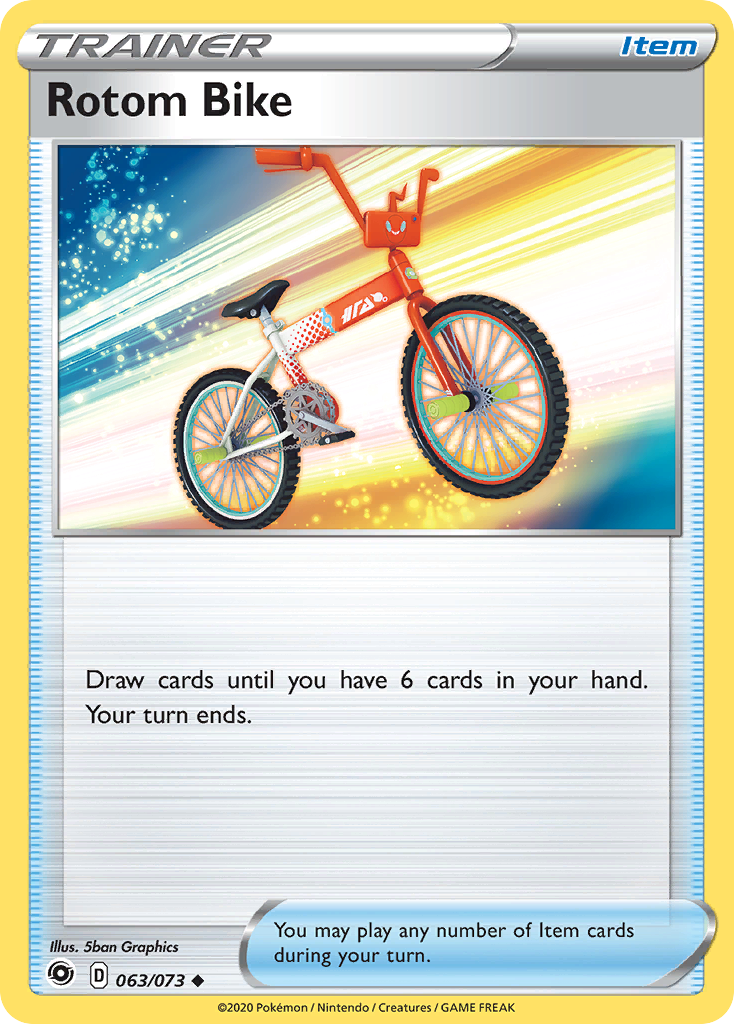 Rotom Bike (063/073) [Sword & Shield: Champion's Path] | Deep Dive Games St. Marys