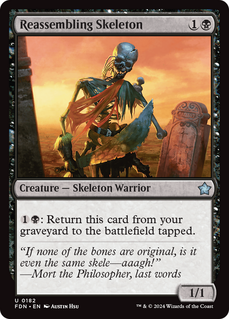 Reassembling Skeleton [Foundations] | Deep Dive Games St. Marys