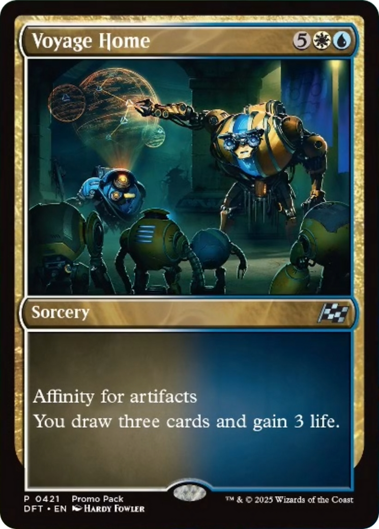Voyage Home (Promo Pack) [Aetherdrift Promos] | Deep Dive Games St. Marys