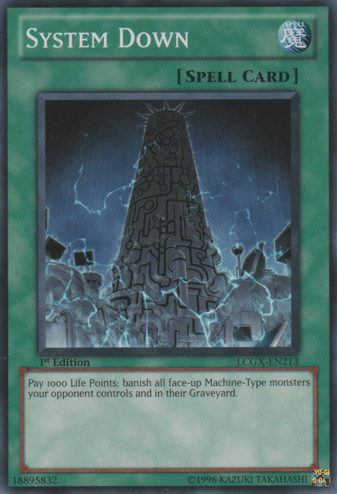System Down [LCGX-EN213] Common | Deep Dive Games St. Marys