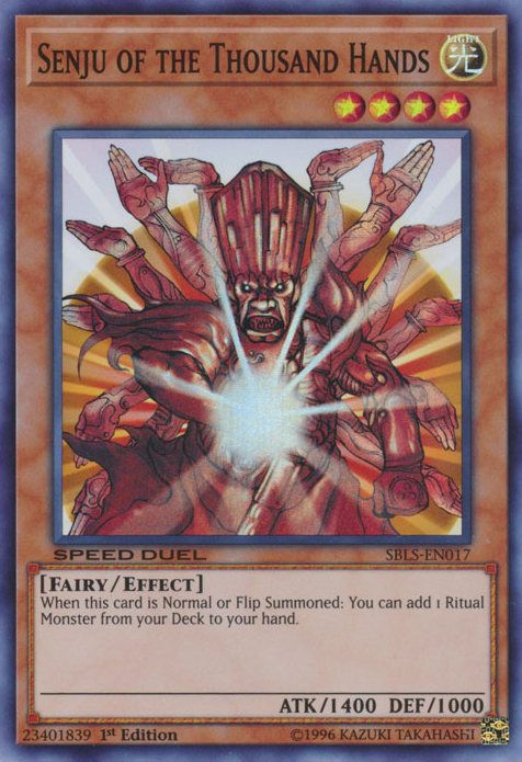 Senju of the Thousand Hands [SBLS-EN017] Super Rare | Deep Dive Games St. Marys